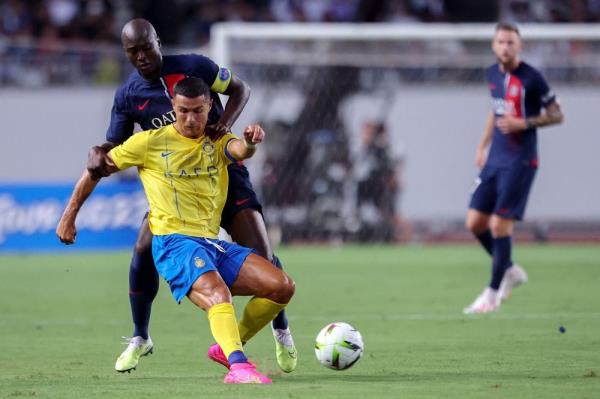 PSG draw with Ronaldo’s Al Nassr in Japan friendly